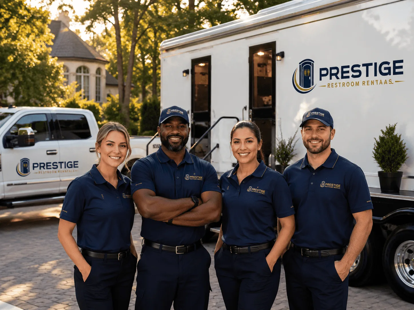 Trusted Luxury Portable Restrooms company in Etta, MS